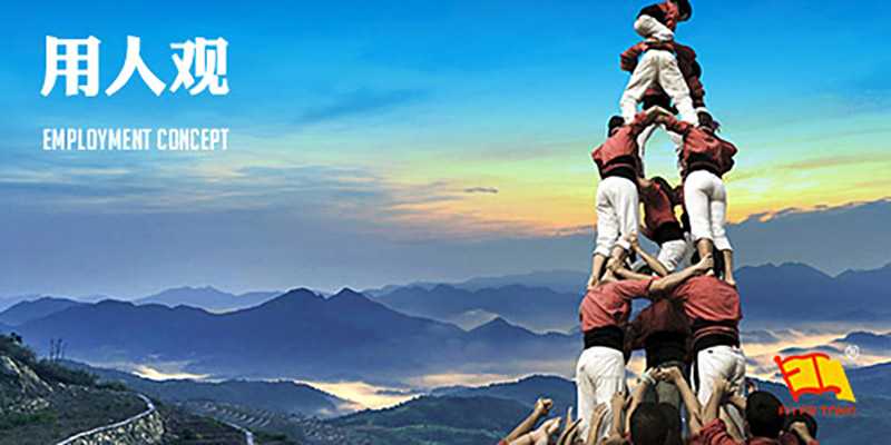 以人為本、知人善用、團隊協(xié)作